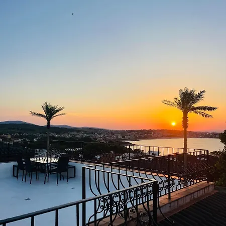 Apartmán Panoramic Sea View With Rooftop Terrace Sozopol